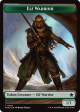 Emblem - Vivien Reid    Elf Warrior Double-Sided Token [Foundations Tokens] Online now