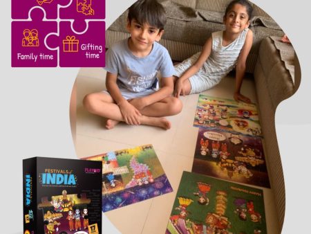 17 in 1 Festivals of India Puzzles For kids For Cheap