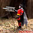 Batman Action Figure (Bruce Wayne Decoy Figurine With Batman Body Top & Rope Launcher) on Sale