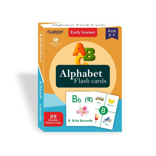 Alphabets  Double Sided Flash Cards For Sale