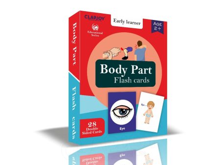 Body Parts Double Sided Flash Cards Fashion