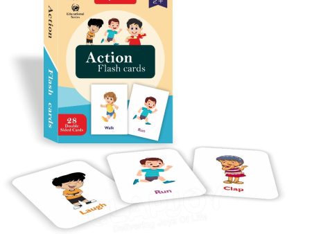 Action Double Sided Flash Cards Supply