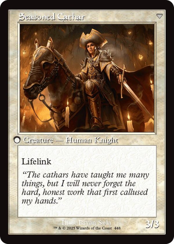 Ambitious Farmhand    Seasoned Cathar (Retro Frame) [Innistrad Remastered] Discount