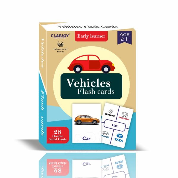 Vehicles Double Sided Flash Cards Online Hot Sale