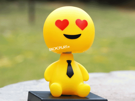 Heart Eyes Emoji Bobblehead  - Car Decoration & Phone Stand Cheap