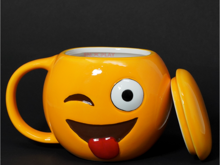 Wink Emoji 3D Mug Supply