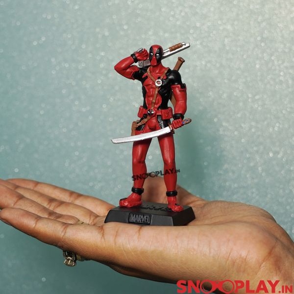 Deadpool Marvel Action Figure with (16-page Story Booklet on the Character Inside) For Cheap