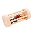 Wooden Rolling Rattle for Toddlers For Discount