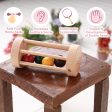 Wooden Rolling Rattle for Toddlers For Discount