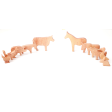 Wooden Farm Animals Toys (Set of 13) For Discount