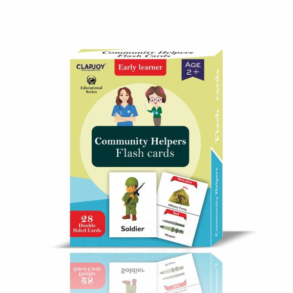 Community Helpers Double Sided Flash Cards Online now