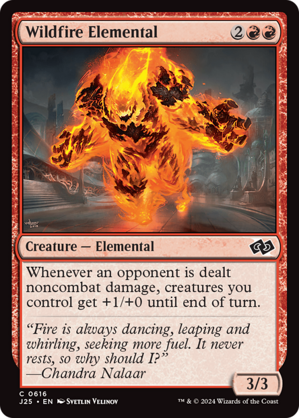 Wildfire Elemental [Foundations Jumpstart] For Sale