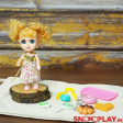 Doll (twistable arms & legs) with Baking Kit Playset with Complimentary Storage Bag Online